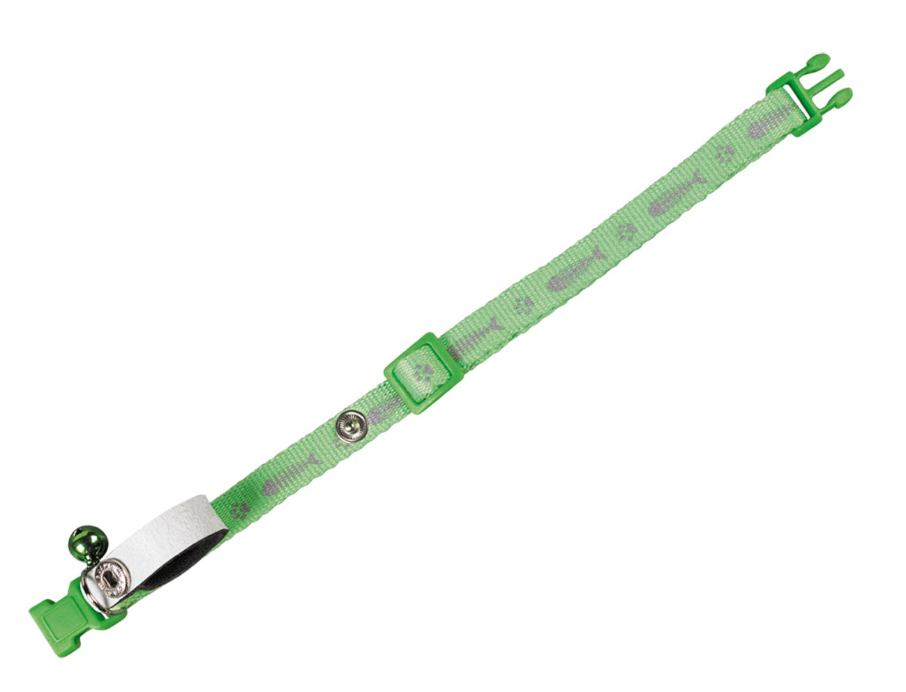 Nobby My Boss is Addres Cat Collar, Light Green