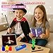 Valentines Day Magic Kit, New Year Magic Tricks for Kids, Magic Set Includes Magic Wand Magician Costume, Pretend Play Toys with Instruction for Kid Beginners, Birthday Gifts for Boys Girls Age 6-12