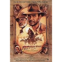 Two Stars - Póster de película Indiana Jones y la Última Cruzada