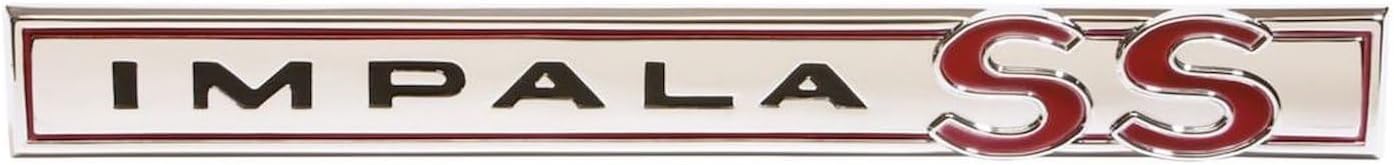 Trim Parts 2356 Trunk Lid Emblem (1964 Impala “Impala SS”)
