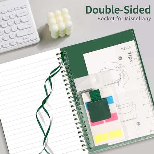 Carnet à spirales à pois pour organiser vos notes sans ratures