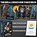Celestial Tarot Deck, 78 Cards, Major & Minor Arcana, Cosmic Tarot with Blue & Gold Fantasy Art, Mystical Arcana Design for Beginners, Professional Readers, Intuition, Divination, Spiritual Guidance
