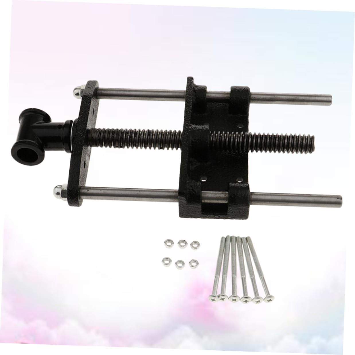 Woodworking Table Pliers and Connecting Rod 7-inch Lightweight Woodworking Clamp Guide Rod for DIY and Workshop Use