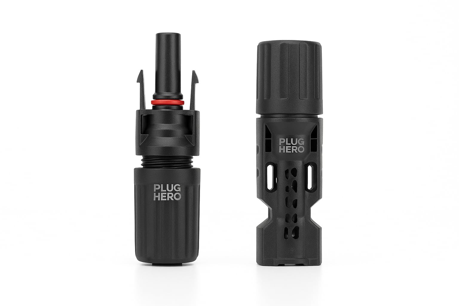 PLUG HERO MC4 Solar Connector – Pack of 5 Sets | 1000V 30A Capacity | IP67 Waterproof | UV Resistant | Flame Retardant UL94-V0 | Male & Female Pair | 10/12 AWG PV Cables | Solar Panel Connector Kit-image-39