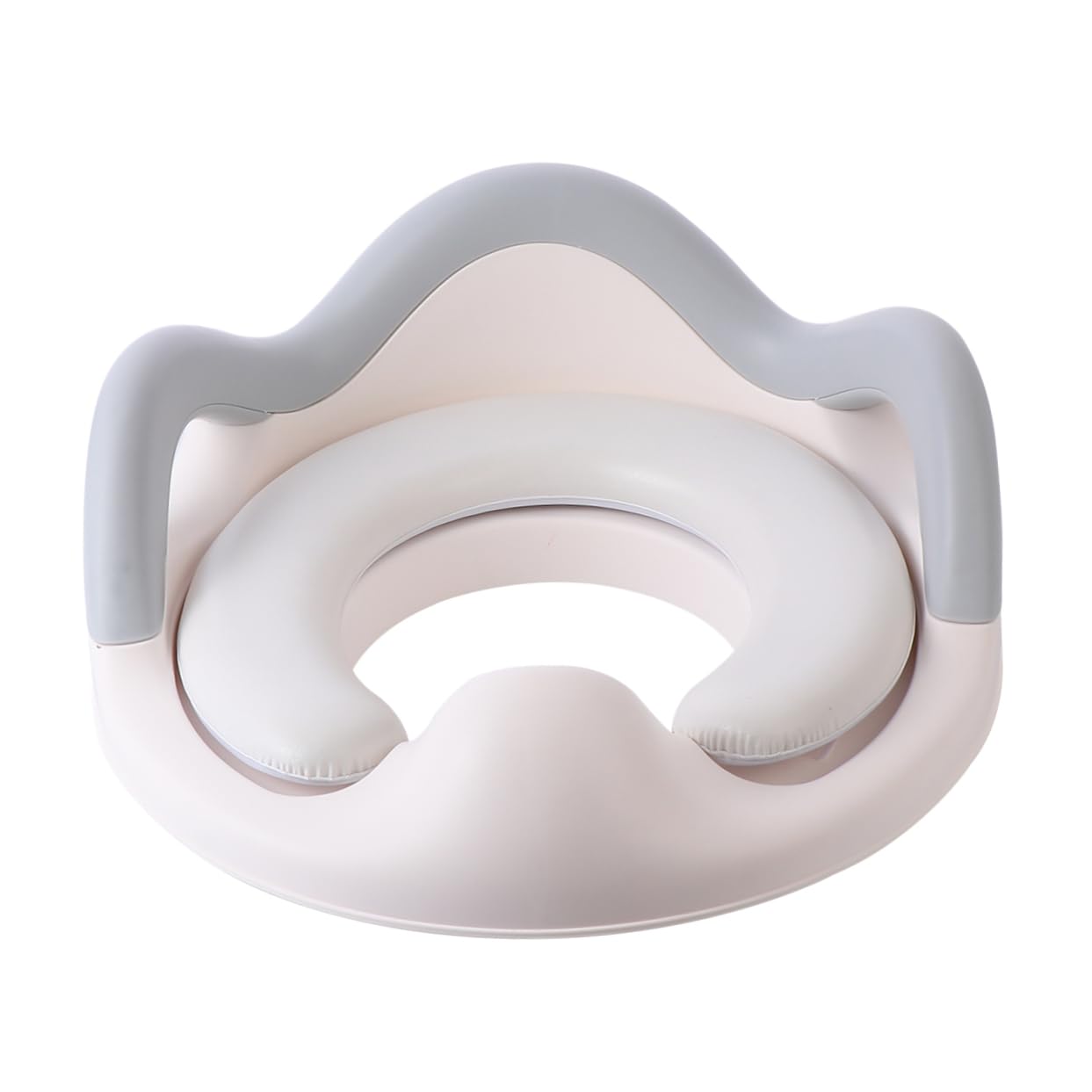 Toyvian 1pezzi Riduttore Per Wc Per Ragazzo Ragazza Piccoli Anello Per Wc Realizzato in Materiale Design e Colorato Maniglie Grandi e Facili Impugnare Cuscinetti Antiscivolo