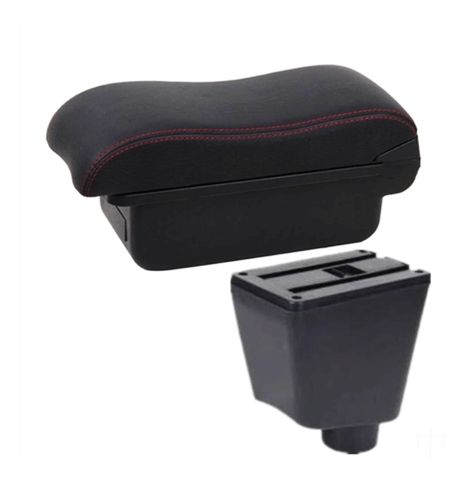 Car Armrest Storage Box For Captur and For Clio 4 2015-2018 Armrest Storage For Box with USB and Ashtray