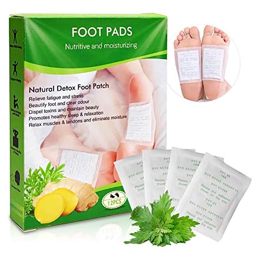 Xnuoyo Parches Detox para Pies, Naturales Parches Para Los Pies Parches Detox Para Pies, Eliminan Toxinas Cuerpo, Aceleran Metabolismo, Alivian Dolor Muscular y Dolor de Pies, Mejoran Sueño-12PCS