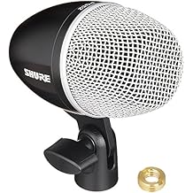 Shure PG52-LC Instrument Dynamic Microphone, Cardioid