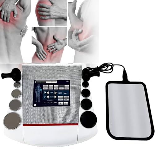 MáQuina De Terapia De Ondas De Choque, MáQuina De Diatermia Con Terapia Tecar, MáQuina De Terapia De 300~448 Khz, 4 Modos Y 10 Partes Del Cuerpo Cet Ret Para Reafirmar La Piel, Adelgazar El Cuerpo