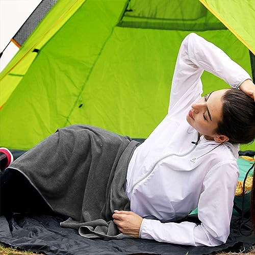 Rainleaf Microfiber Travel Towel Quick Dry Swimming Towel Ultra-Compact,Super Absorbent,Washcloths For Bathroom, Shower,Camping,Backpacking-Gray 24"X48" #TOP4