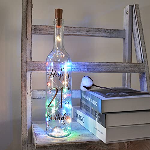 Bestsweetie 21St Birthday Gifts For Her, 21St Birthday Decorations For Her 21St Birthday Gifts, 21St Birthday Decorations, 21 Years Old Birthday Gifts For Her Lighted Wine Bottle #TOP3