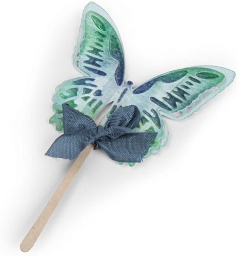 Miniatura 4 de Sizzix Thinlits 661802 - Juego de troqueles de mariposa miniatura de Tim Hotlz, paquete de 4, multicolor, talla única