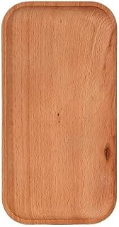 Serving Trays Home Living Room Tea Cup Wood Rectangular Tray Cake Dim Sum Small Item Storage Trays Platters