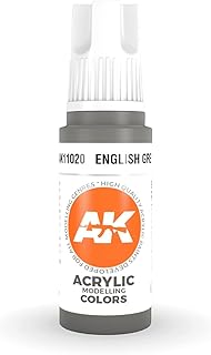 AK Interactive 3rd Gen Acrylic English Grey 17ml