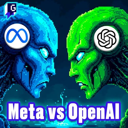 『Batalla por la IA: Meta vs OpenAI』のカバーアート