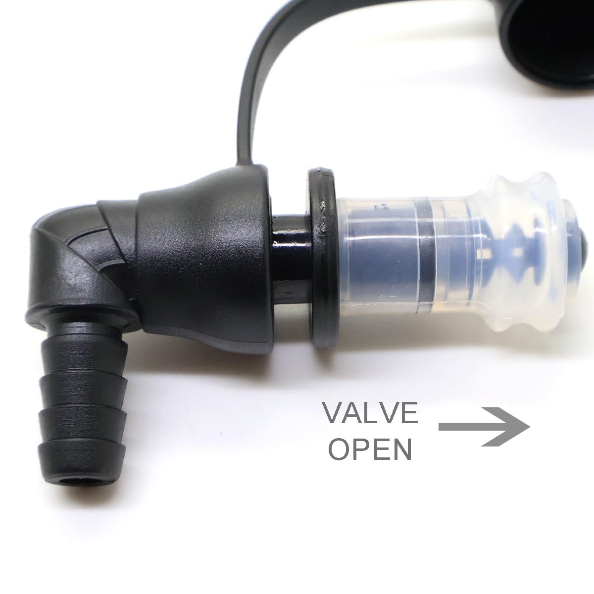 Valvola di ricambio con coperchio in silicone per sacca idrica zaino vescica bocchino valvola in gomma adatta per Camelbak Platypus