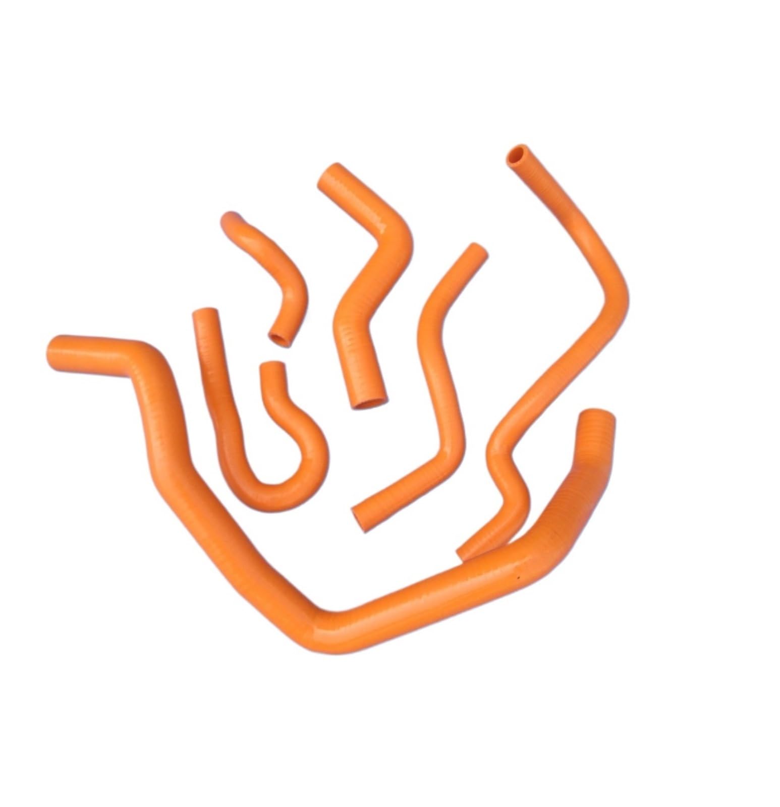 Povnzcvk Orange Car Radiator Fit For Honda Civic Type R Dc2 Ek4 Ek9 Eg6 Eg9 B16 B18 B20 1992-2000 Silicone Radiator Heater Hose Pipe Tube Transmission Fluid Cooler