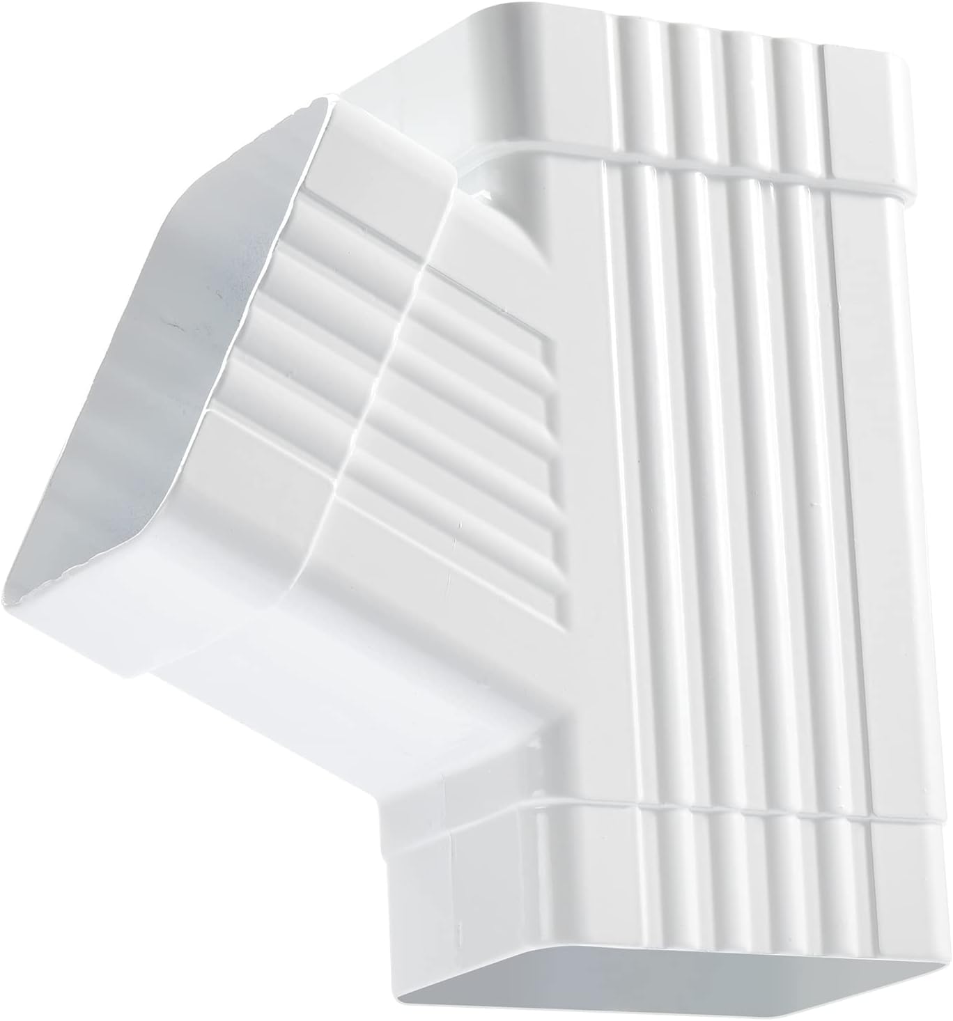 Mzcvriru Downspout Gutter for Y Connector 3x4,Square