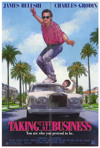 Taking Care of Business Poster 27x40 James Belushi Charles Grodin Anne DeSalvo