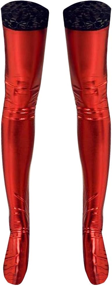 Van Caro Womens Metallic Thigh High 