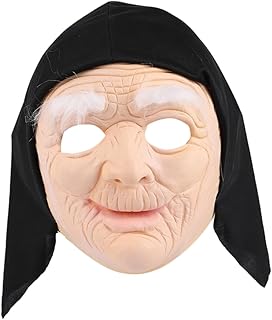 KOMBIUDA Máscara De Palhaço Assustador Máscara De Bruxa Máscara De Cosplay Máscara De Halloween Fantasias De Halloween Assustadoras De Halloween Máscara De Palhaço Assustador