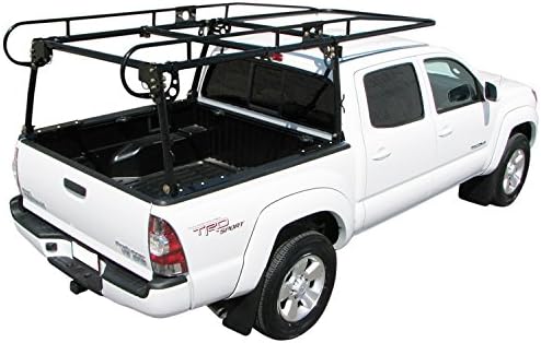Paramount AutomotiveRestyling 16601 Compact Truck Contractors Rack for Long-Short Bed, Black Powder Coat
