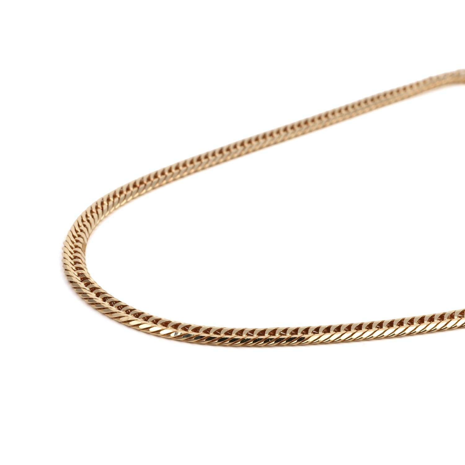 Amazon.co.jp: 18金 喜平ネックレス 12面トリプル 7g 50cm メンズ