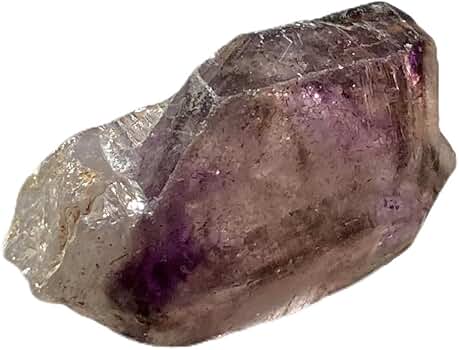 ジンバブエ産 スーパーセブン アメジストエレスチャル 原石85g