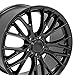 OE Wheels CV22B 19 Inch Rim Fits Corvette C7 Z06 Style 5x120.65 19x10 Satin Black - Hollander 5734 (1)