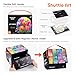 Shuttle Art 121 Colors Alcohol Markers, 120 Colors Dual Tip Art Marker Set Plus 1 Colorless Blender with Marker Case Perfect for Illustration Students Adult Coloring Sketching