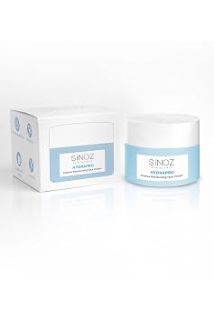 sinoz Hydrapro Intense Moisturizing Face Cream | Bioferment Aloe Vera & Snow Fungus | 72-Hour Deep Hydration | For All Skin Types | 1.69 Fl Oz