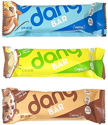 Dang Plant Based Keto Bar 1.4oz, 3 Pack (3 Variety)
