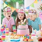 Hooqict Birthday Crowns for Kids Classroom 30 Pack Party Hats Paper Happy Birthday Crowns for Kids Boys Girls Gifts for School Students Decor - Image 3