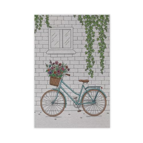 Poster vintage floral sur toile, le cadeau déco idéal pour chambre