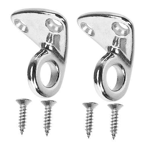 balacoo Boat Hooks for Docking Pack Heavy Duty Marine Hooks Easy Install Pre-Hole Design