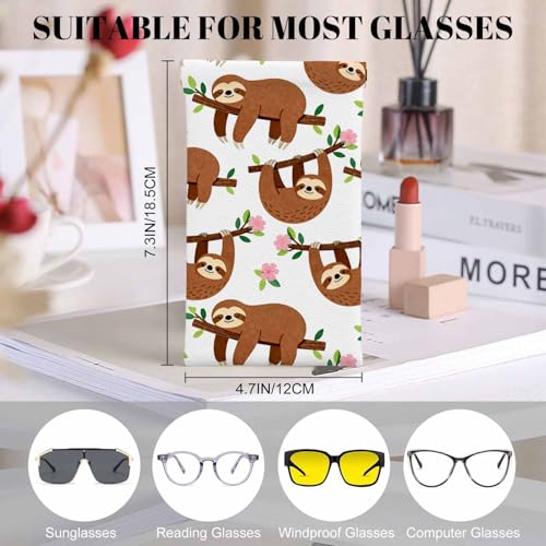 Image of Ocean Beach Glasses Case, Sunglasses Organizer Eyeglasses Case Glasses Cases Pouch For Men Women