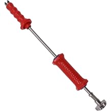 Car Body Imperfection Repair Pull Ribbed Grip Spr Damped Pull Long Shaft Car Body Panel Puller for Mechanics, Garage