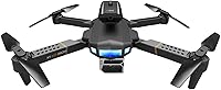 Vista 6 de Dron para adulto con SingleDual 1080P HD FPV Drone Control remoto Juguetes Dron ligero con brazos plegables