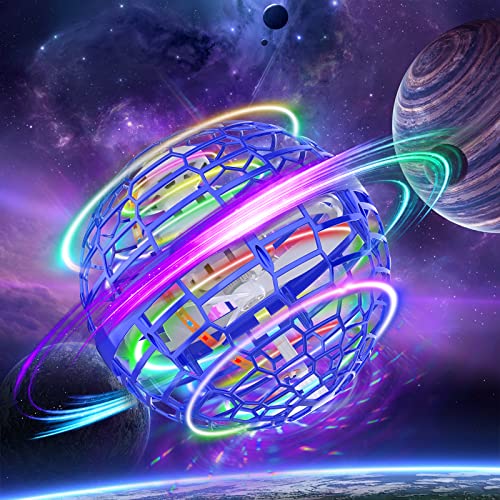 Flying Orb Ball Toy Nebula Infinity Ball , Magic Hover Ball Mini Flying Spinner Drone Hoverball Action Toy, Built-in RGB Light 360° Rotating Floating Boomerang Ball for Kids Outdoor Indoor Flying Orb Ball Toy Nebula Infinity Ball , Magic Hover Ball Mini Flying Spinner Drone Hoverball Action Toy, Built-in RGB Light 360° Rotating Floating Boomerang Ball for Kids Outdoor Indoor