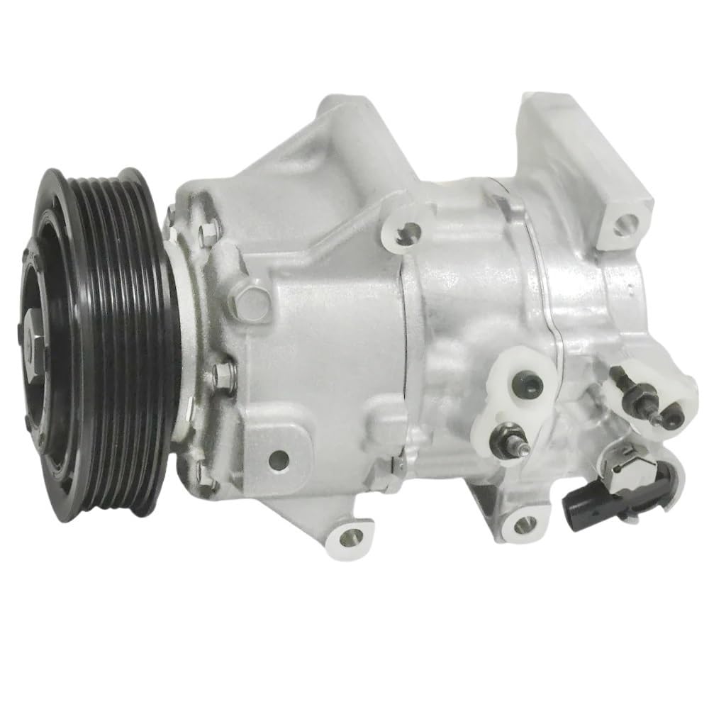 AC Compressor with Clutch Compatible for Hyundai Sonata 2015-2017 2.0L 2.4L 6SES14C 97701C2000 97701-C2000