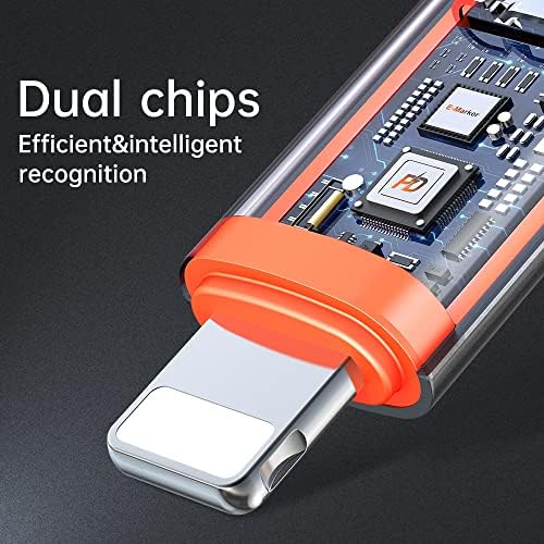 mcdodo Adapter USB C na Lightning, adapter Lightning USB C, 36 W, PD, szybkie ładowanie i transmisja danych (tylko z komputerem, laptopami), gniazdo USB C na wtyczkę i-OS, kompatybilny z Lightning