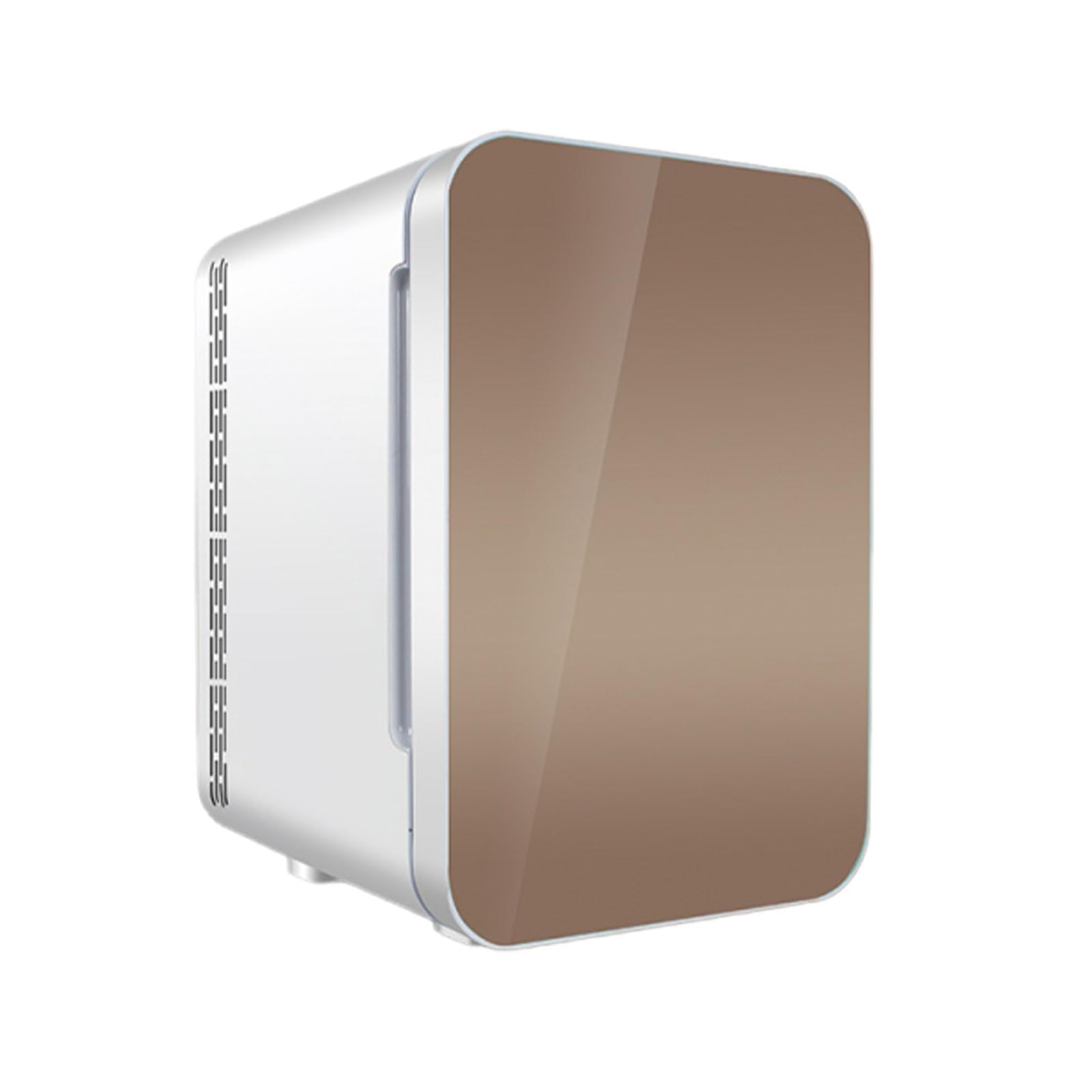 Nevera Portátil Mini Nevera 22L Compacta, Nevera Para Bebidas, Alimentos Y Cosmética, Ideal Para Oficina, Dormitorio O Estudiantes(Gold)