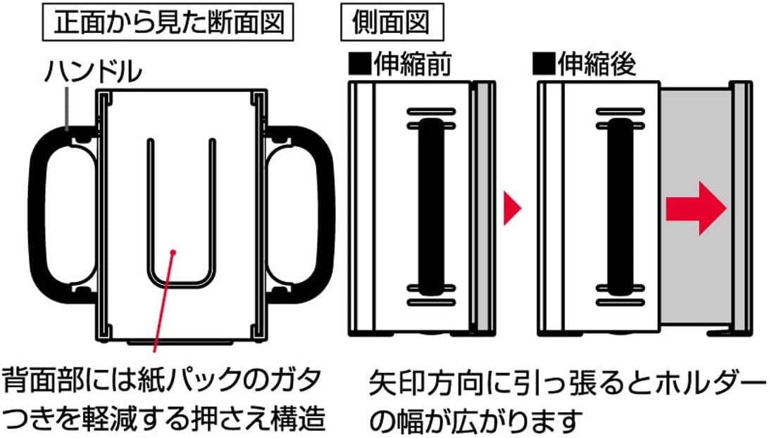 Skater DHP3-A Beverage Holder, Paper Pack, 3.9 x 2.2 x Height 3.5 inches (10 x 5.5 x 9 cm), Made in Japan