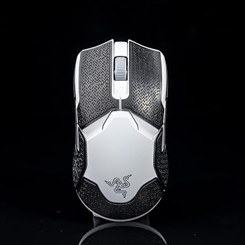 Mouse Grip Tape Sticker for Razer Viper Ultimate Wireless Non Slip Suck Sweat Pre Cut Black Crimping
