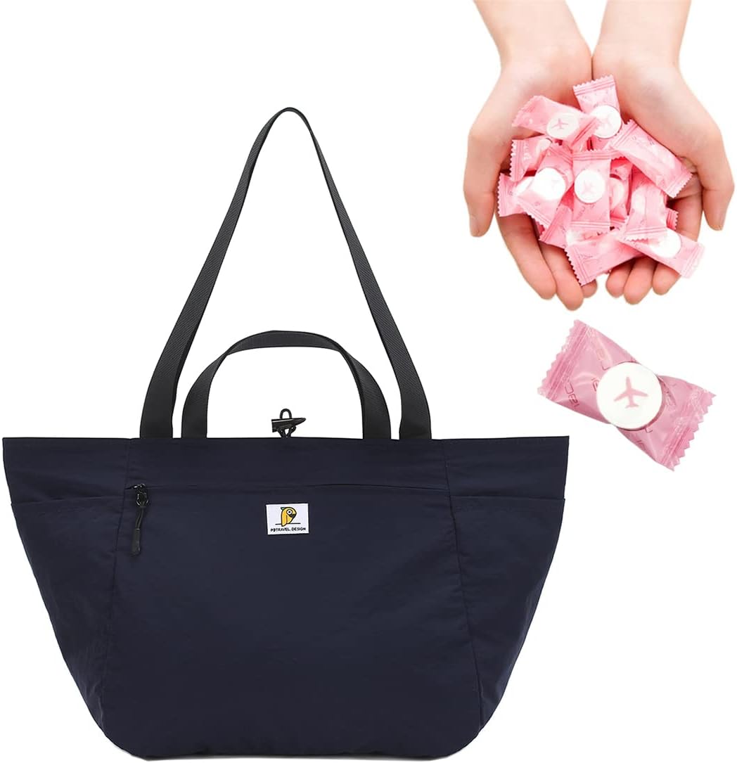 VanFn Disposable Towel and Duffle Bags, Foldable Travel Totes Duffel Bag, Lightweight Gym Bags, Outdoor Weekend Bag, Luggage Duffle Backpack, Sports Shoulder Handbag for Men & Women