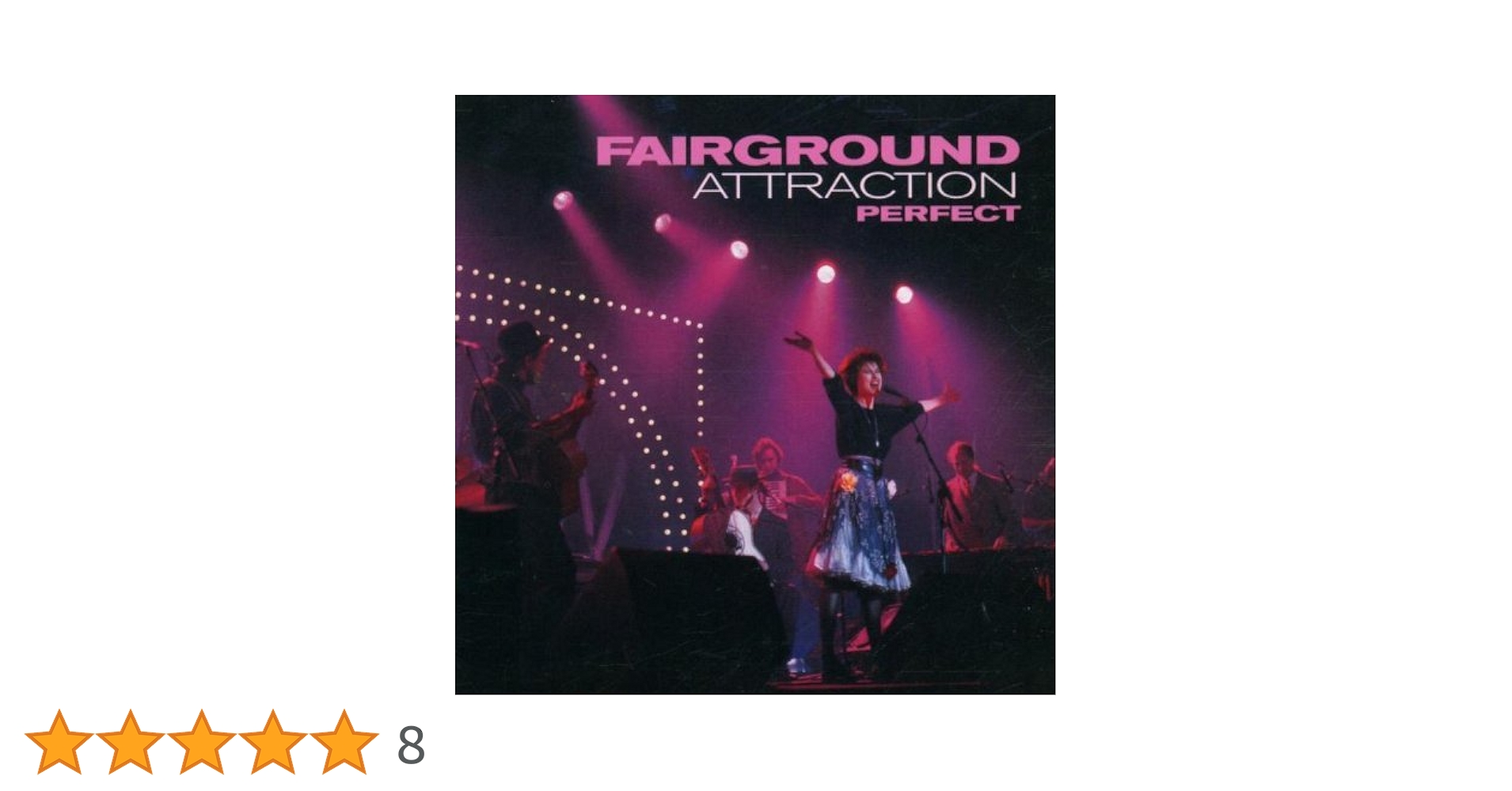 限定盤　Fairground Attraction　12インチ　レコード　クリア 限定盤 Fairground Attraction 12インチ レコード クリア 限定盤