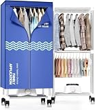 Kiseely 60-Inch Portable Drying Wardrobe