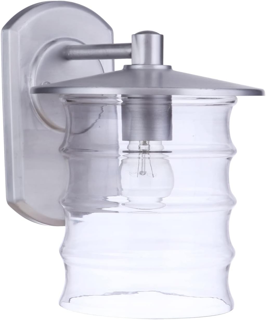 Craftmade Canon Large Wall Mount Satin Aluminum