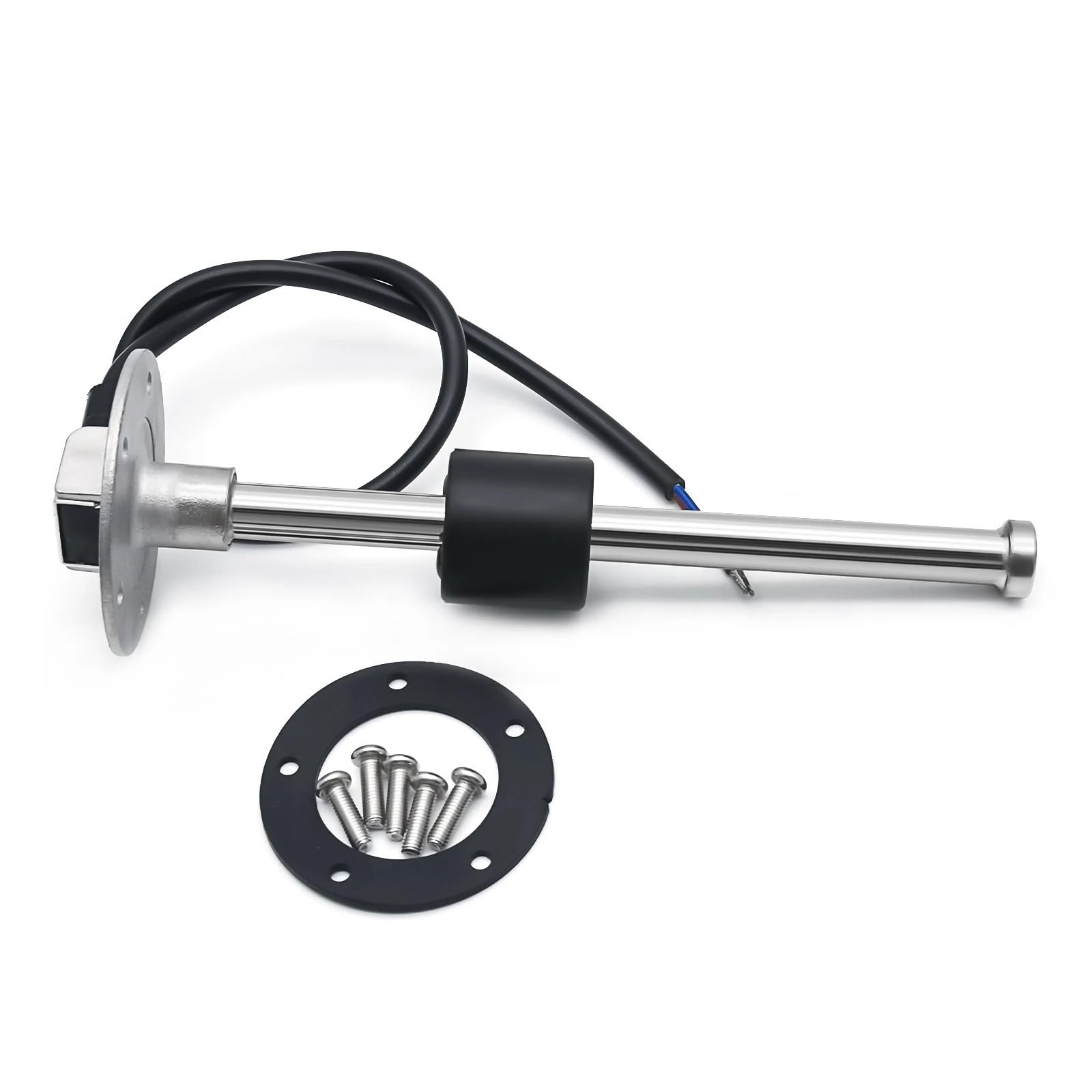 Carburante Serbatoio Indicatore Sensore Carburante Sensore di livello carburante 0-190 Ohm 100MM 125MM 150MM 200MM 300MM 400MM 575MM per serbatoio liquido olio per camion auto marine(350mm Sensor)