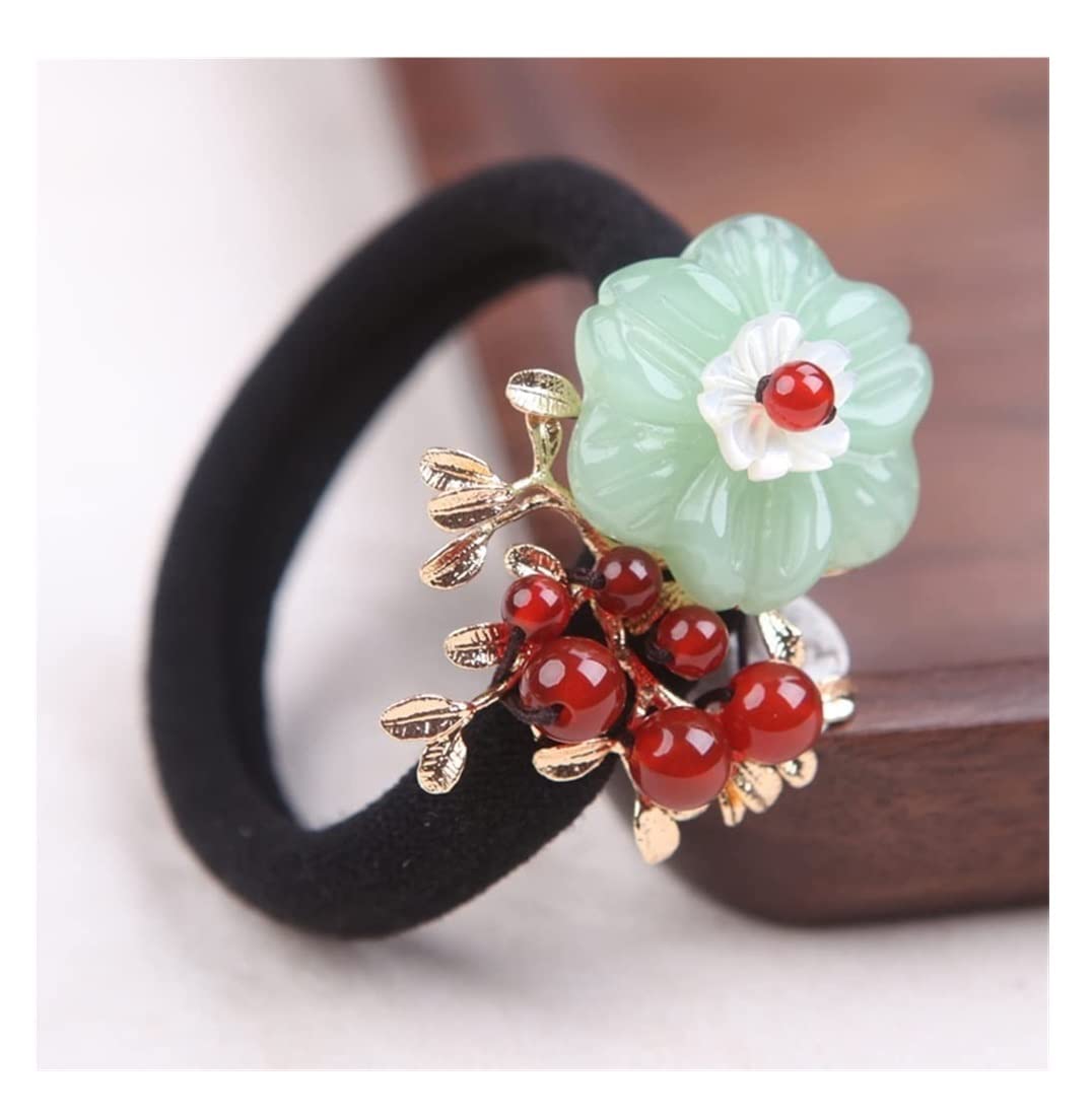 Elástico Gomas Pelo Moda Elástico Scrunchies Lazos Para El Cabello Cola De Caballo Diadema Accesorios Para Para Niñas Cuerdas